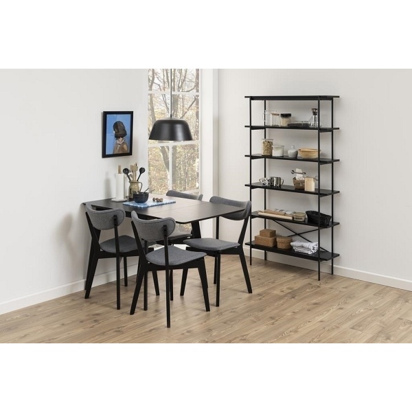 Stół Roxby rozkładany czarny - ACTONA